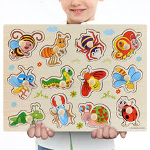 Load image into Gallery viewer, Wooden Puzzles Hand Grab Boards
