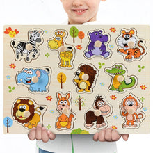 Load image into Gallery viewer, Wooden Puzzles Hand Grab Boards
