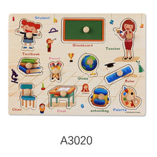 Load image into Gallery viewer, Wooden Puzzles Hand Grab Boards
