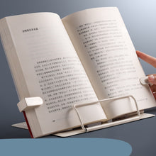 Load image into Gallery viewer, Portable Metal Adjustable Reading Book Holder
