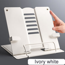 Load image into Gallery viewer, Portable Metal Adjustable Reading Book Holder
