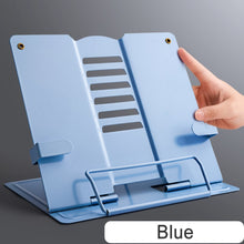 Load image into Gallery viewer, Portable Metal Adjustable Reading Book Holder
