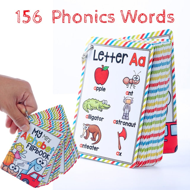 Letters Alphabet Phonics Pocket Cards