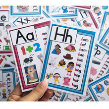 Load image into Gallery viewer, Letters Alphabet Phonics Pocket Cards
